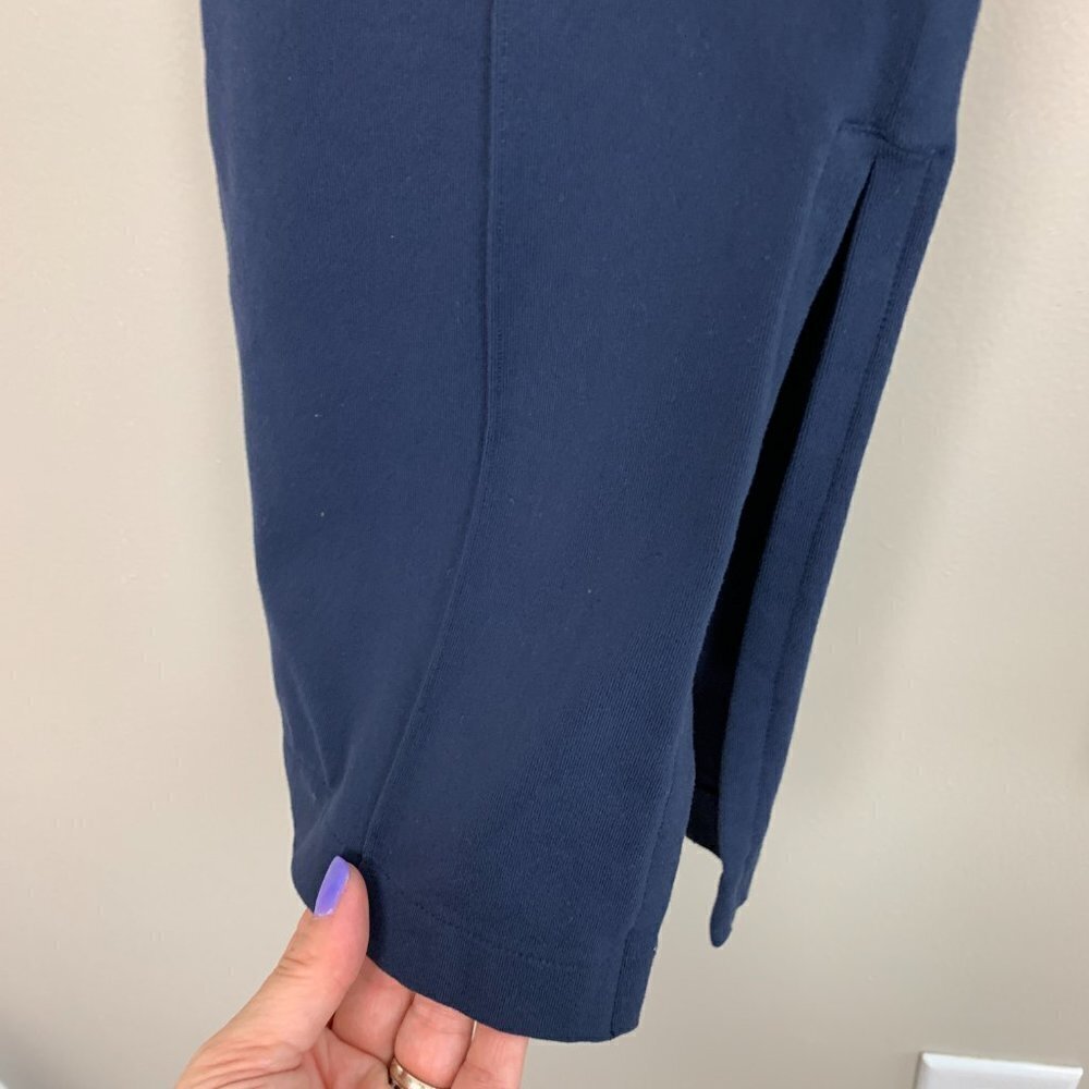 Athleta Navy Blue Bootcut Elastic Waist Pant Size Small - Picture 5 of 7